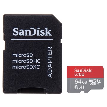 KARTA PAMIĘCI microSD 64 GB UHS-I SDXC SANDISK SD-MICRO-10/64-SAND