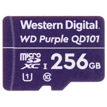 KARTA PAMIĘCI SD-MICRO-10/256-WD UHS-I, SDHC 256&nbsp;GB Western Digital