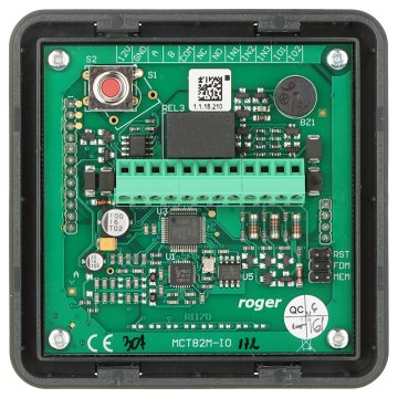 CZYTNIK ZBLIŻENIOWY RFID MIFARE 13.56 MHz ZAMEK SZYFROWY ROGER MCT82M-IO