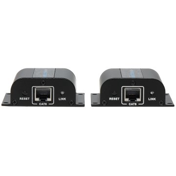 EXTENDER HDMI TRANSMISJA PO SKRĘTCE UTP HDMI-EX-6IR
