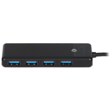 HUB USB 3.0 ROZGAŁĘŹNIK USB 4 PORTY PAPW4A-U3-015-BK-EP