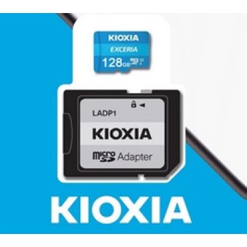 KARTA PAMIĘCI microSD UHS-I 128 GB KIOXIA EXCERIA LMEX1L128GG2
