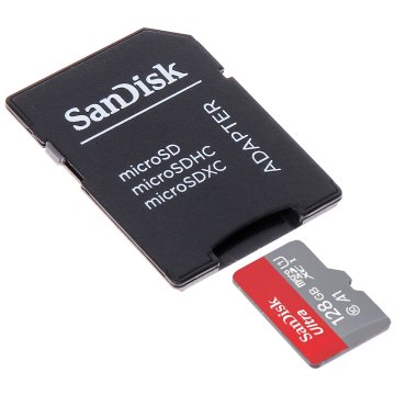 KARTA PAMIĘCI microSD UHS-I, SDXC 128GB, SANDISK SD-MICRO-10/128-SAND
