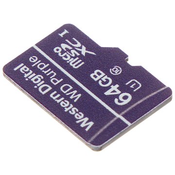 KARTA PAMIĘCI microSD DO KAMER 64 GB UHS-I SDHC Western Digital SD-MICRO-10/64-WD
