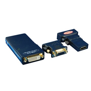 KONWERTER USB do HDMI DVI VGA, MULTI DISPLAY ADAPTER UNITEK Y-2250