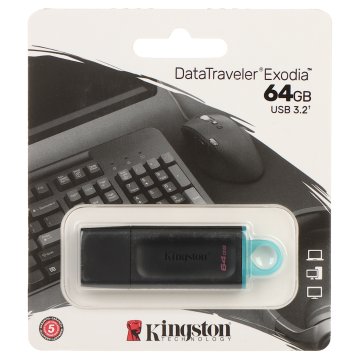 PENDRIVE 64 GB USB 3.2 Gen 1 KINGSTON FD-64/DTX-KINGSTON