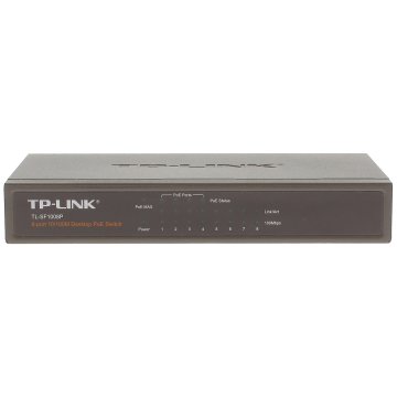 Switch PoE TL-SF1008P TP-LINK 8-PORTOWY