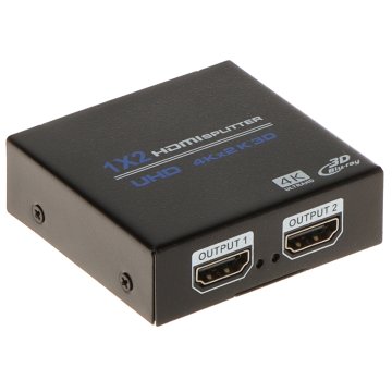 ROZGAŁĘŹNIK HDMI 1 WEJŚCIE 2 WYJŚCIA 3D 4K UHD HDMI-SP-1/2KF