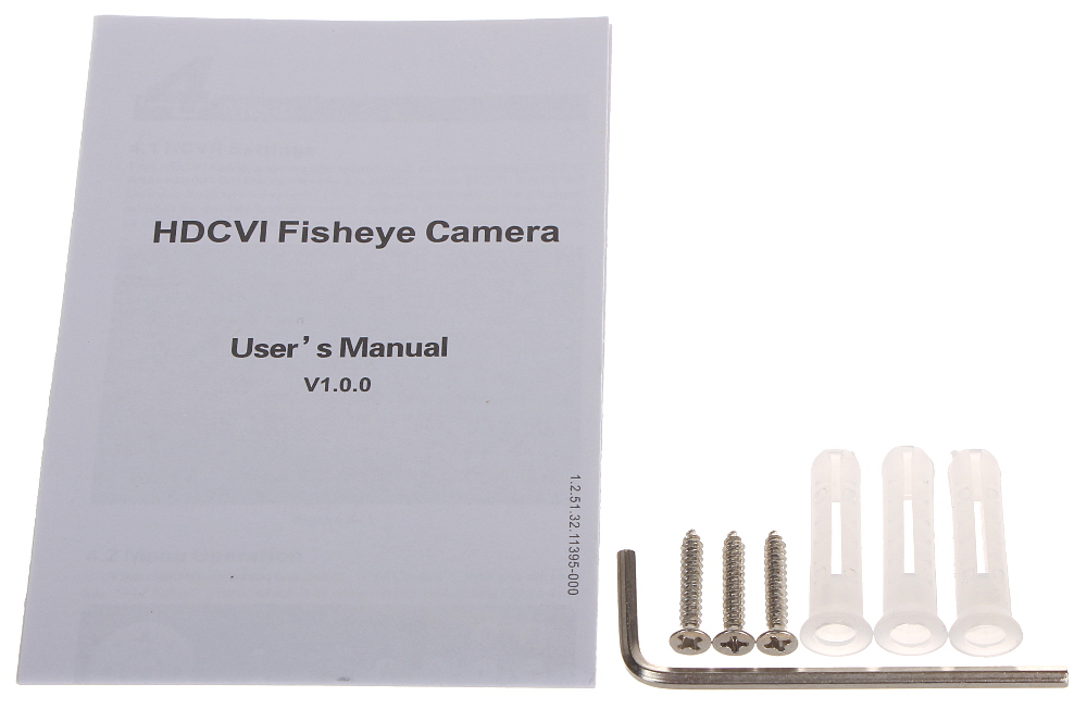 KAMERA HD-CVI 3.7 Mpx 1.18 mm Fish Eye RYBIE OKO WANDALOODPORNA DAHUA HAC-EB2401-0118B