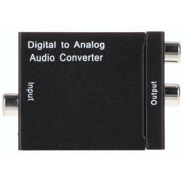 KONWERTER AUDIO DIGITAL Optical TOSLINK ANALOG DA/AU-AK319A