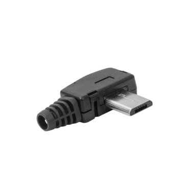 WTYK MICRO USB KĄTOWY LUTOWANY 5 PIN MICROUSB/KAT