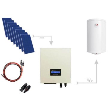 Zestaw do grzania wody w bojlerach ECO Solar Boost PRO 3300W MPPT 8xPV Mono