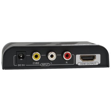KONWERTER AV - HDMI , AUDIO VIDEO HDMI , CINCH RCA - HDMI, V+AU/HDMI